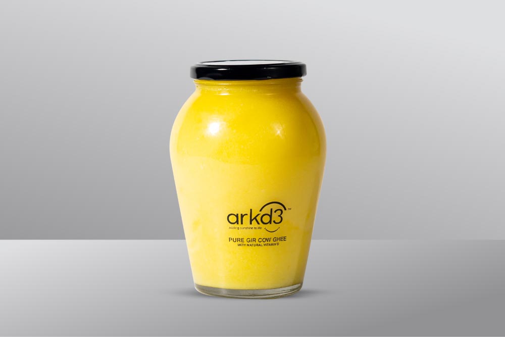 Ark D3 Organic Gir Cow Ghee - 1L