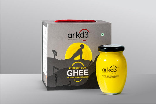 Ark D3 Organic Gir Cow Ghee - 200ml