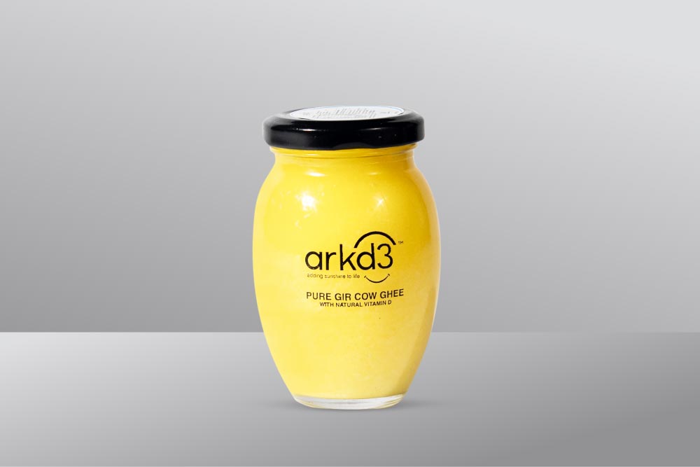 Ark D3 Organic Gir Cow Ghee - 200ml